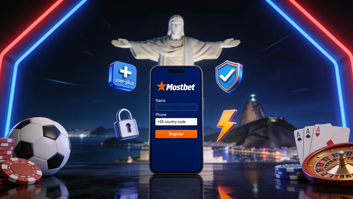 Como se cadastrar na Mostbet? — mostbet no Brasil